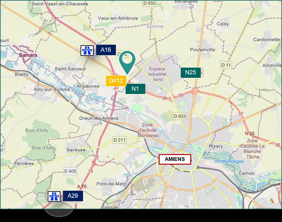 Entrepôt Amiens 2854m² Location entrepôt Amiens Somme OLLOG2116925 1